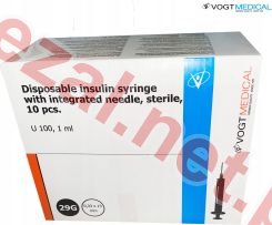 Strzykawka insulinowa z ZDEJMOWANĄ IGŁĄ U100, 1ml sterylna. (ID3278) - Kliknij na obrazek aby go zamknąć