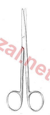 METZENBAUM-NELSON - nożyczki chirurgiczne zagięte 14cm (ID1768) - Kliknij na obrazek aby go zamknąć