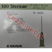 Igła BRAUN STERICAN 27Gx1 i 1/2" 0,40x40mm GR30/42 (ID1373)