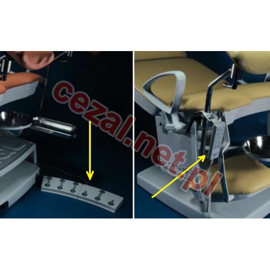Podwójny system sterowania - pilot ręczny + sterowanie nożne do foteli Golem 6 (ID917) - Kliknij na obrazek aby go zamknąć
