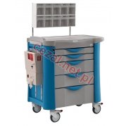 Wózek anestezjologiczny AC 5-cio szufladowy (ID3374)