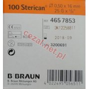 Igła BRAUN STERICAN 25G 0,50X16mm (ID1487)