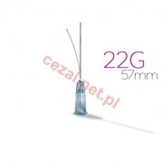 Kaniula dermatologiczna MAGIC NEEDLE 22G /0,7X57/ID2797)