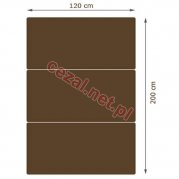 Materac do masażu składany MOBIYUME 120x200x6,5 cm (ID2706)