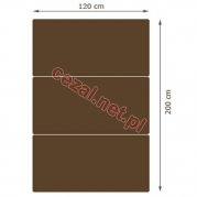 Materac do masażu składany MOBIREH 120x200x6,5 cm (ID2703)