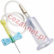 Igła motylek BD VACUTAINER 21 G / 0,8X10 X178/ SAFETY-LOK z holderem (ID3339)