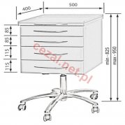 Asystor MF 4 szufladowy (ID2182)