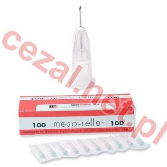 igła MESO RELLE 27 G /0,40X12mm/(ID3341) - Kliknij na obrazek aby go zamknąć