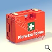 Apteczka przenośna - pudełko z plastiku W1 A1 (ID364)