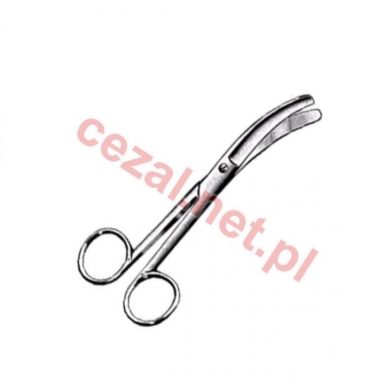 BUSCH - nożyczki ginekologiczne do pępowiny proste 16cm (ID1702) - Kliknij na obrazek aby go zamknąć
