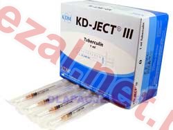 Strzykawka tuberkulina 1ml KDM KD-JECT III 25G X 5/8 0,50X16mm (ID2158) - Kliknij na obrazek aby go zamknąć