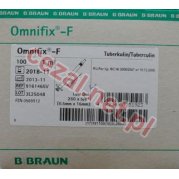 Strzykawka 1ml Omnifix-F BRAUN luer-duo 25Gx5/8" 0,5x16mm (ID1461)