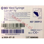 Strzykawka BD SYRINGE 10 ml 3 - częściowa LUER-LOK TIP(ID3199)