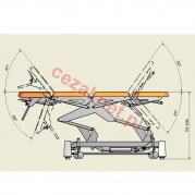 Stół stacjonarny SS-E06 regulacja elektryczno-manualna (ID2731)