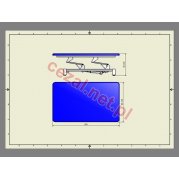 Stół stacjonarny SS-E05 regulacja elektryczno-manualna (ID2088)