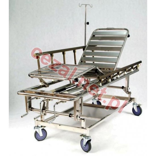 Wózek do transportu chorych ze stali nierdzewnej (ID1298) - Kliknij na obrazek aby go zamknąć