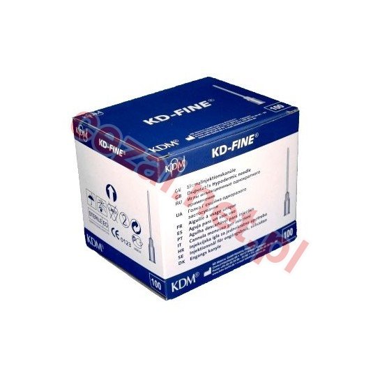 Igła KD-FINE KDM 18 G 1,20 x50 mm A 100 sztuk (ID3556) - Kliknij na obrazek aby go zamknąć