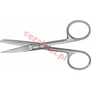 Nożyczki chirurgiczne proste, ostre/tępe 115 mm BC321R (ID3441)