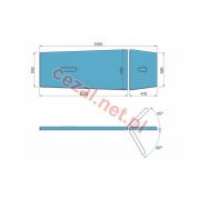 Stół rehabilitacyjny NSR 2 (ID2311)