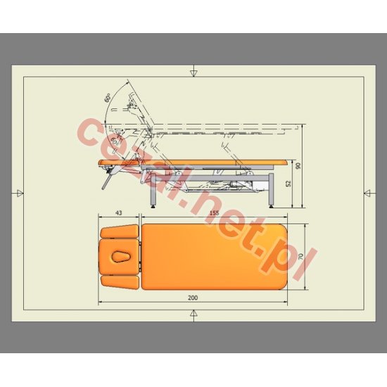 Stół stacjonarny SP-E01 regulacja elektryczno-manualna (ID1782) - Kliknij na obrazek aby go zamknąć