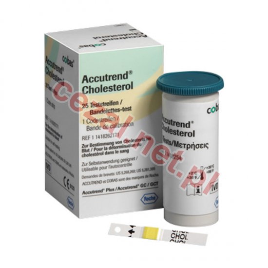 Paski do testów Accutrend Cholesterol (ID1105) - Kliknij na obrazek aby go zamknąć