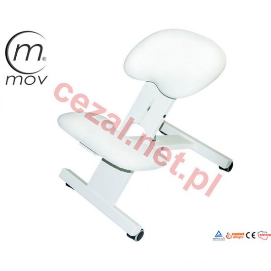 Krzesło ergonomiczne - klękosiad ERGO-OFFICE WHITE (ID2716) - Kliknij na obrazek aby go zamknąć