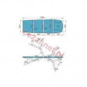 Stół rehabilitacyjny TSR 4E (ID2310)